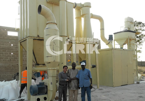 Graphite micronizer in The Republic of Mali 