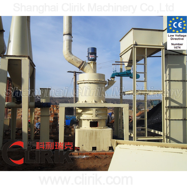 Scoria rock vertical roller mill