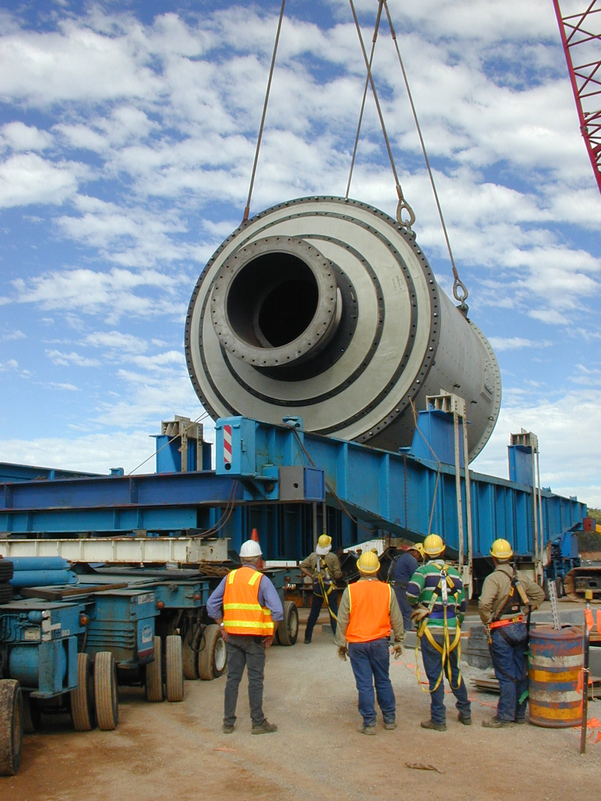 vertical mill shipment